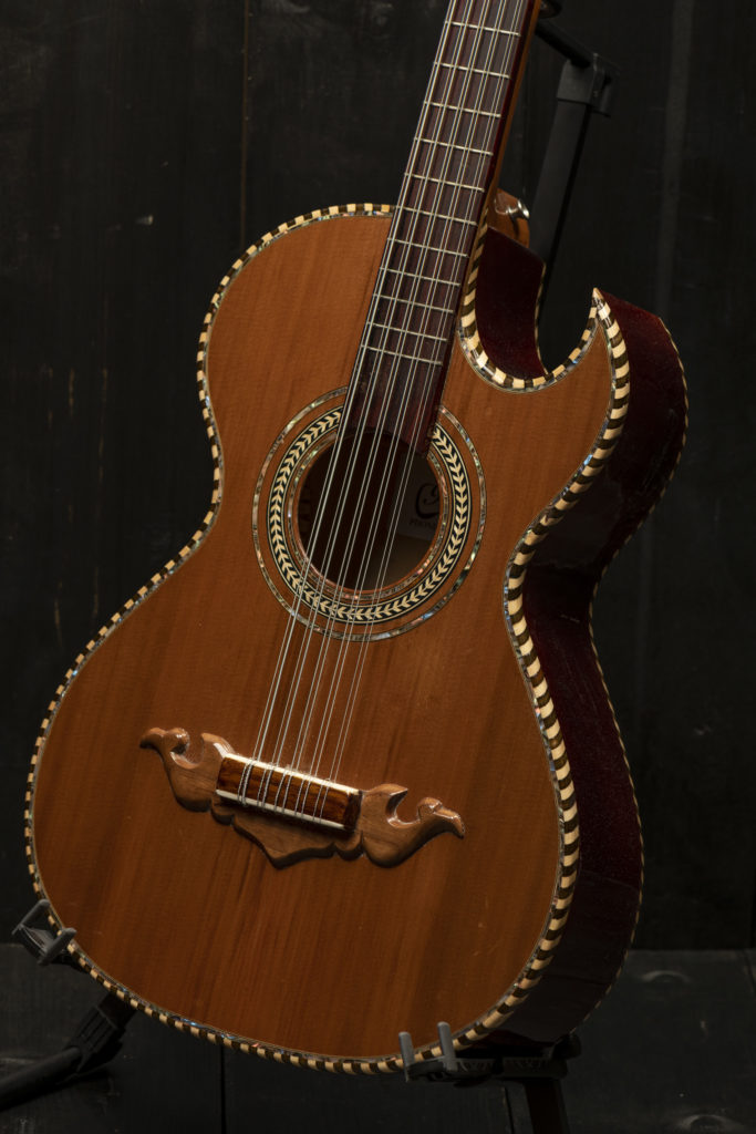 Gallardo Bajo Quinto Cutaway (Texas-made in Elsa) | Instrument Available at GuitarTex in San Antonio, Texas | www.guitartex.com | 210-822-1595